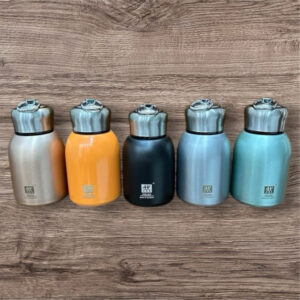 Bình Giữ Nhiệt mini, Bình Đựng Nước 300ml Có Quai Xách Chất Liệu SU304 Cao Cấp Siêu HOT Dùng Được 4 Mùa