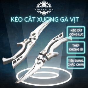 Kéo chuyên cắt gà vịt hàng zwiling Đức cao cấp
