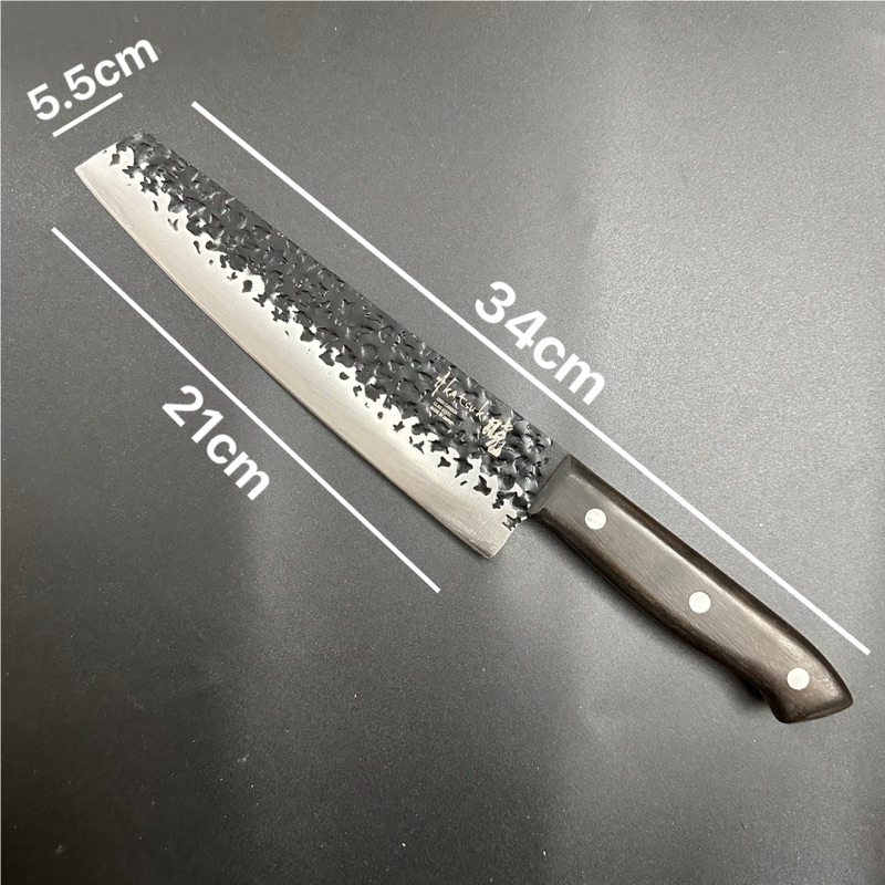 Dao thái lọc thịt hãng Akatsuki Nhật - siêu sắc bén, thép trắng được thiết kế lớp vân đen không rỉ - Image 7