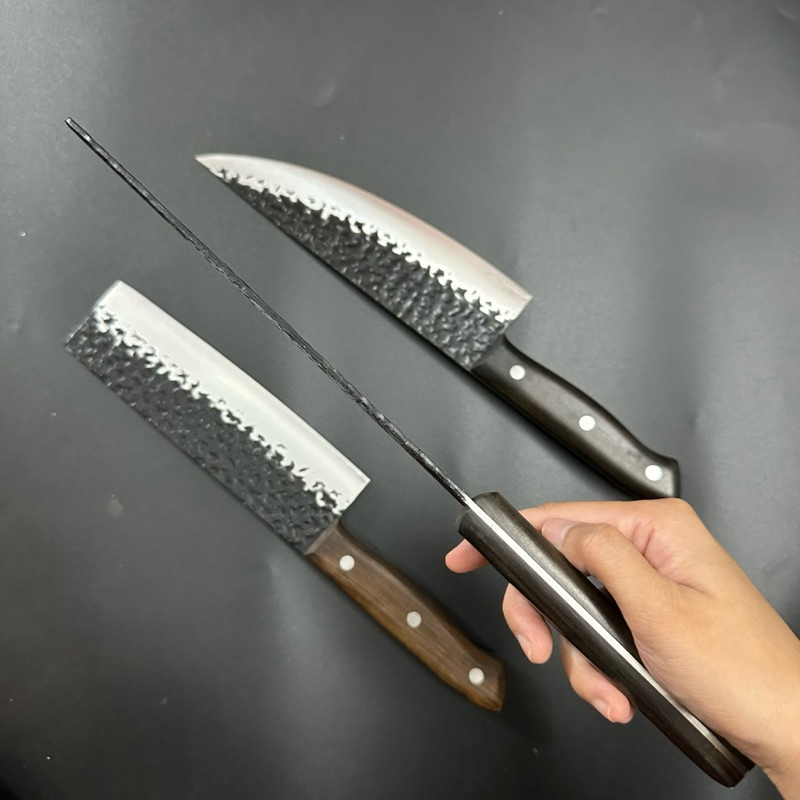 Dao thái lọc thịt hãng Akatsuki Nhật - siêu sắc bén, thép trắng được thiết kế lớp vân đen không rỉ - Image 5