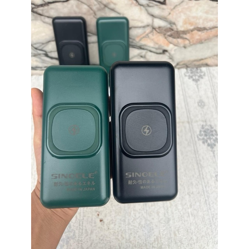 Sạc dự phòng không dây Nhật SINOELE dung lượng 50,000mah tích hợp 4 cổng đầu ra-QP STORE