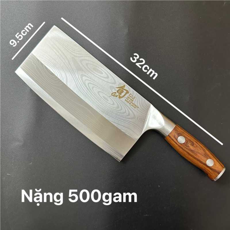 Dao vừa chặt vừa thái chuyên chặt gà vịt ngan - chuẩn Nhật sắc bén, thép không gỉ - Image 2