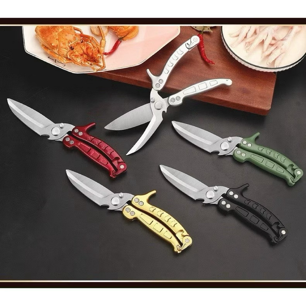 Kéo cắt xương gà,thiết kế trợ lực, đa năng nhiều công dụng, thái thịt, mở bia - Image 6